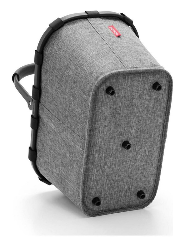 Reisenthel Sivý nákupný košík Reisenthel Carrybag Twist Silver