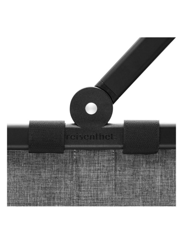 Reisenthel Sivý nákupný košík Reisenthel Carrybag Twist Silver