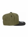 Meatfly Meatfly šiltovka Flanker Snapback Červený Vrch/Olivový/Čierny