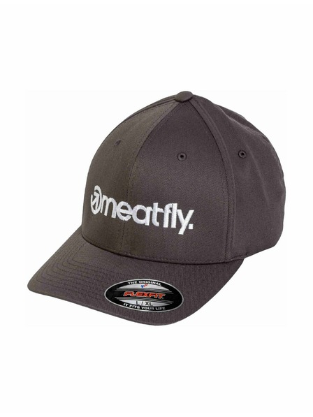 Meatfly Meatfly Brand Flexfit Sivá