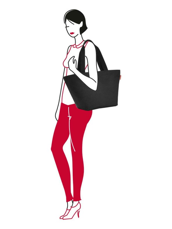 Reisenthel Čierna dámska kabelka Reisenthel Shopper M