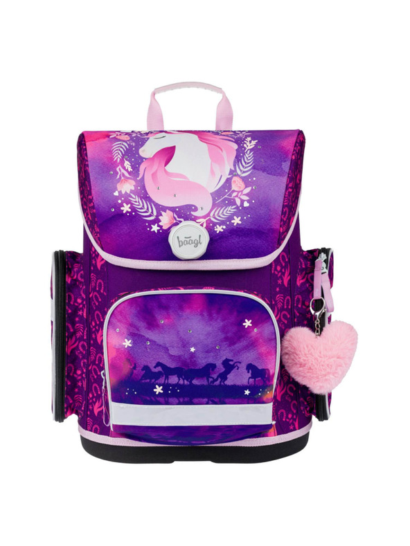 BAAGL  BAAGL SET 5 Ergo Kôň: aktovka, penal, sáčok, zástena, peňaženka