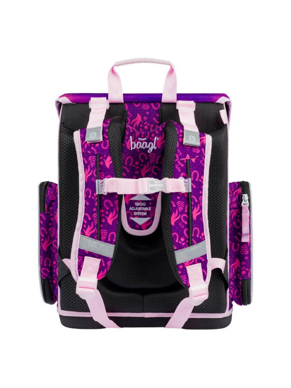 BAAGL  BAAGL SET 5 Ergo Kôň: aktovka, penal, sáčok, zástena, peňaženka