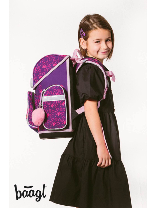 BAAGL  BAAGL SET 5 Ergo Kôň: aktovka, penal, sáčok, zástena, peňaženka