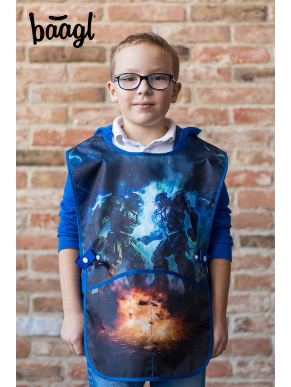 BAAGL  BAAGL SET 5 Ergo Roboti: aktovka, penal, sáčok, zástena, peňaženka