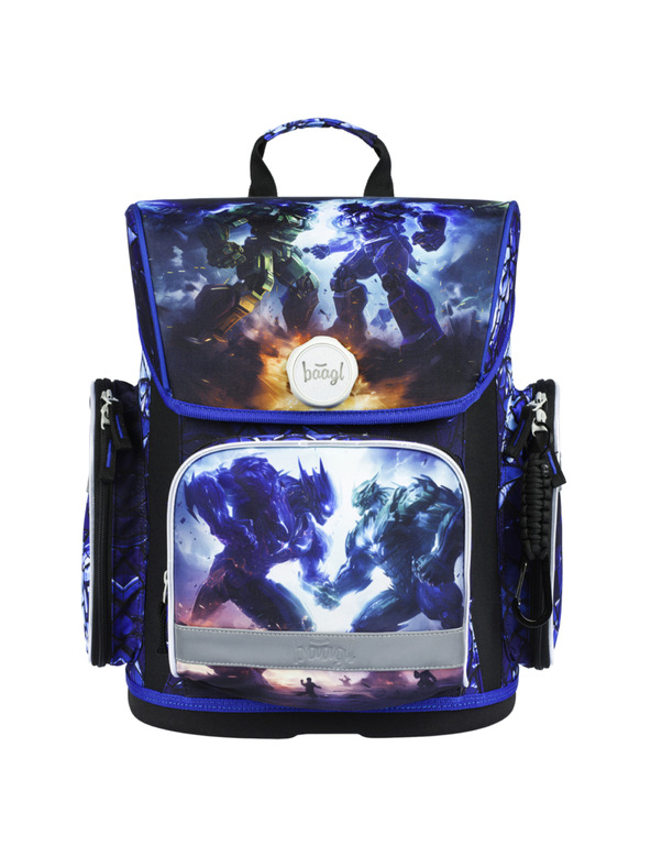 BAAGL  BAAGL SET 5 Ergo Roboti: aktovka, penal, sáčok, zástena, peňaženka