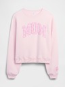 GAP Oversize mikina s logom Mom GAP