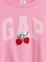 GAP Detská oversize mikina s logom GAP