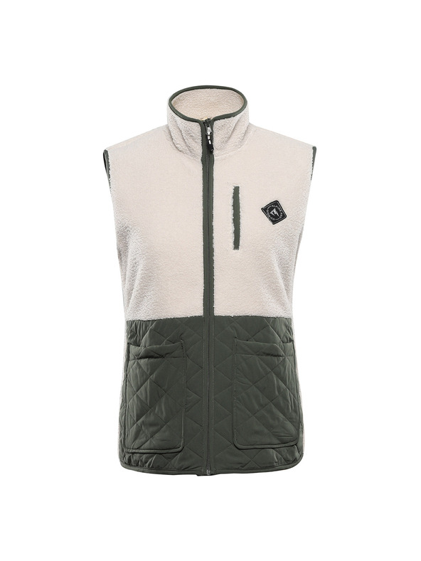 ALPINE PRO Dámska hrejivá vesta ALPINE PRO OFESA moonbeam