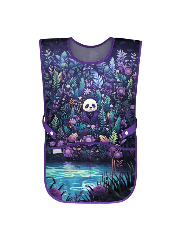 BAAGL  BAAGL SET 5 Ergo Jungle Panda: aktovka, penal, vrecko, zástěra, peňaženka