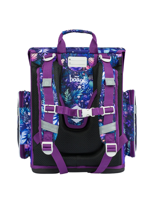 BAAGL  BAAGL SET 5 Ergo Jungle Panda: aktovka, penal, vrecko, zástěra, peňaženka