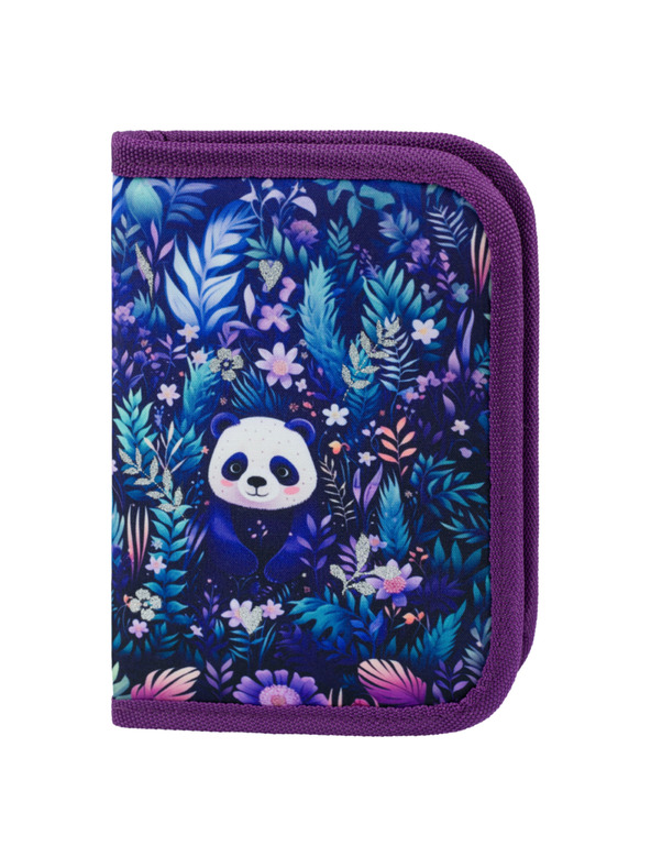 BAAGL  BAAGL SET 5 Ergo Jungle Panda: aktovka, penal, vrecko, zástěra, peňaženka