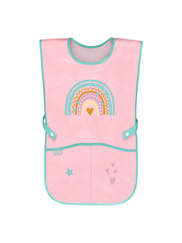 BAAGL  BAAGL SET 5 Zippy Duha ružový: aktovka, penal, vrecko, zástěra, peňaženka