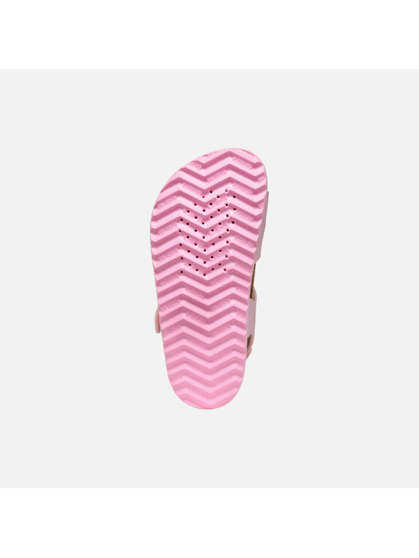 Geox Ružové dievčenské sandále Geox Sandalubblebow