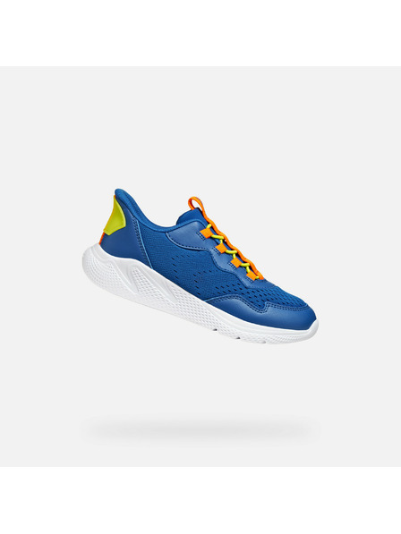 Geox Modré chlapčenské tenisky Geox Sprintye