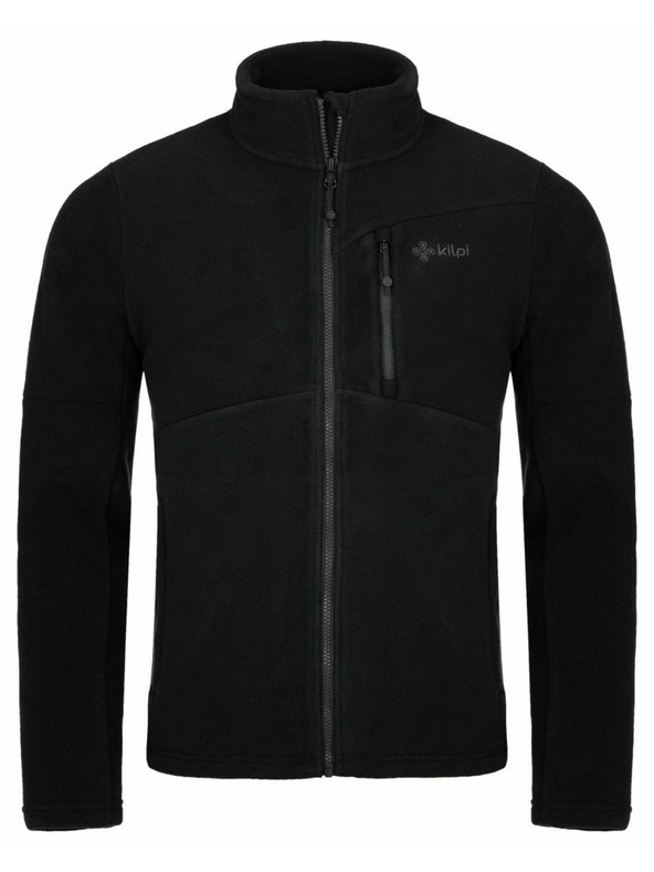 Kilpi Čierna pánska flísová mikina Kilpi Glander-M