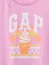 GAP Detské tričko s logom GAP