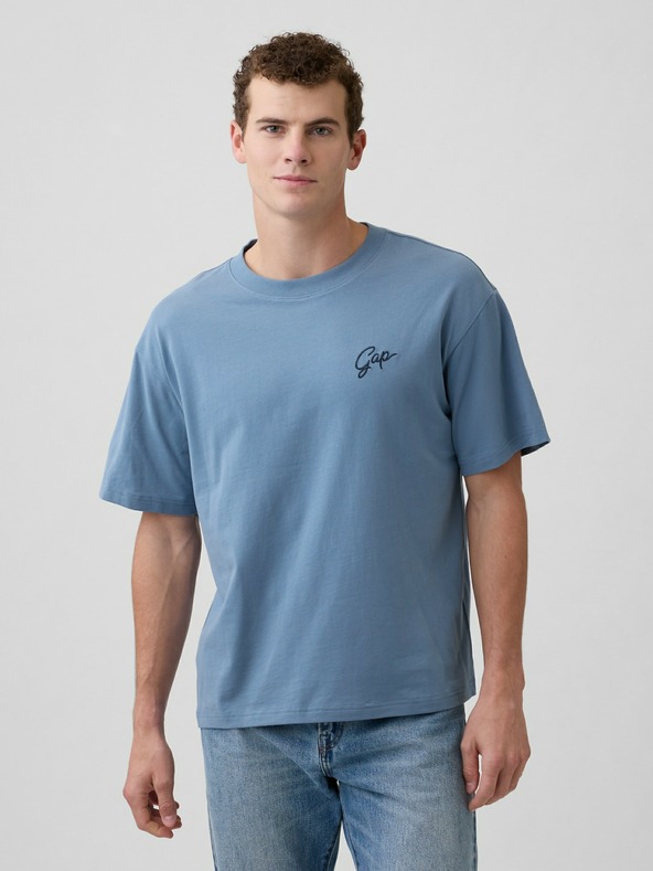 GAP Tričko s logom VintageSoft GAP