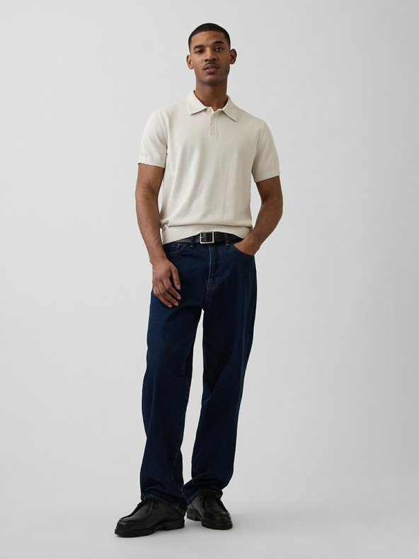 GAP Polo sveter s krátkym rukávom GAP