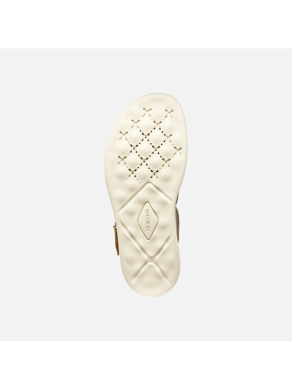 Geox Béžové dámske sandále Geox Xand 2S