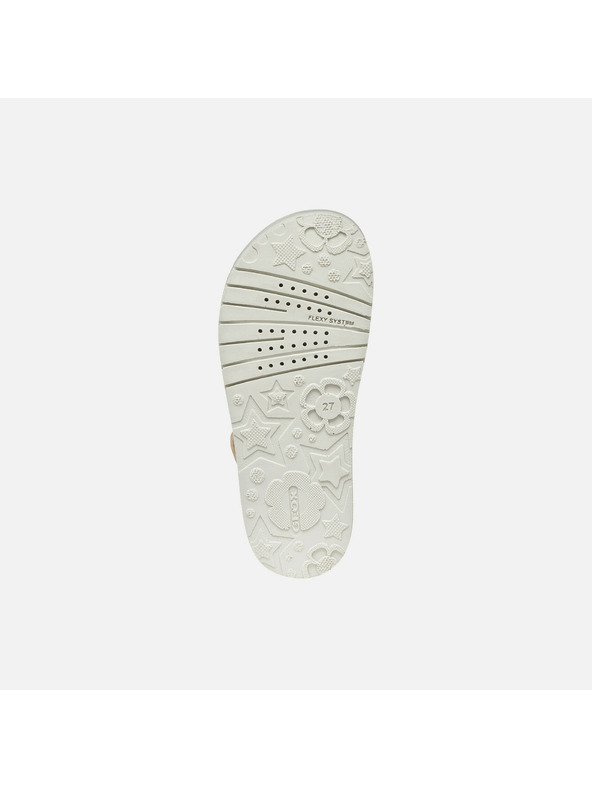 Geox Svetloružové dievčenské sandále Geox Sandal Costarei