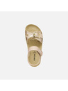 Geox Svetloružové dievčenské sandále Geox Sandal Costarei
