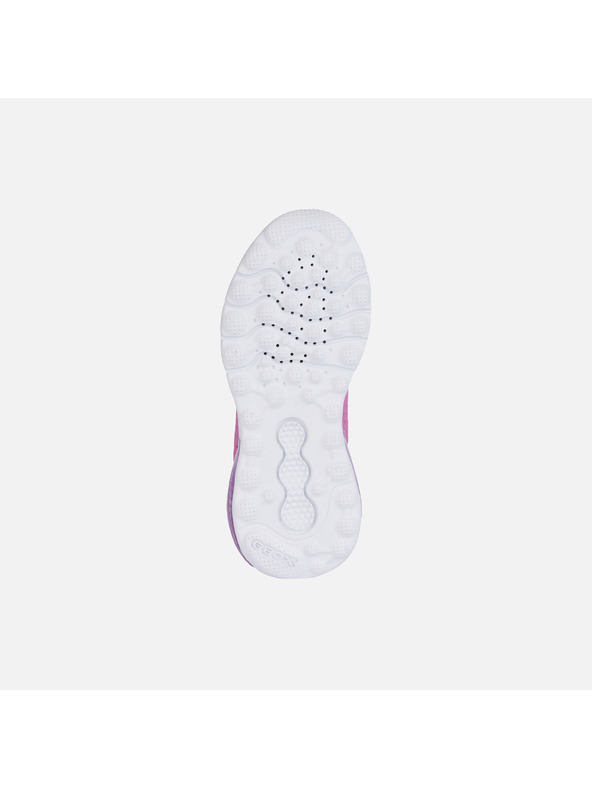 Geox Růžové dievčenské tenisky Geox Activart illuminus