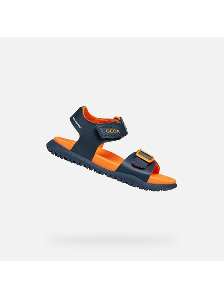 Geox Tmavomodré chlapčenské sandále Geox Sandal Fusbetto