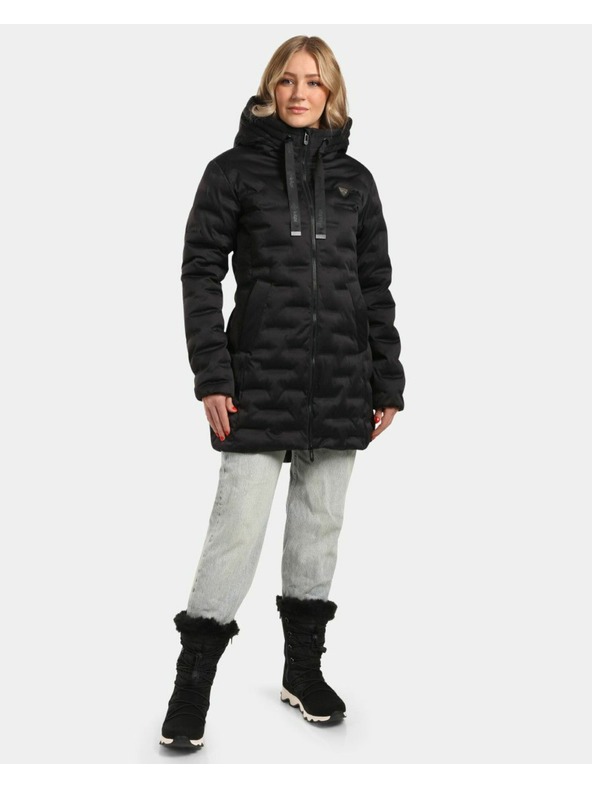 Kilpi Dámsky zimný kabát Kilpi BELIZE-W čierny
