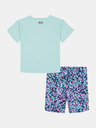 Under Armour Dievčenský set Under Armour UA PRINTED BIKE SHORT SET