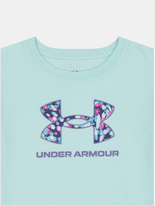 Under Armour Dievčenský set Under Armour UA PRINTED BIKE SHORT SET