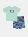 Under Armour Dievčenský set Under Armour UA PRINTED BIKE SHORT SET