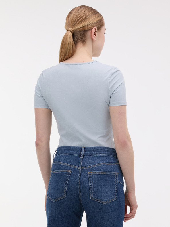 Orsay Svetlomodré dámske tričko s krátkym rukávom ORSAY