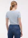 Orsay Svetlomodré dámske tričko s krátkym rukávom ORSAY