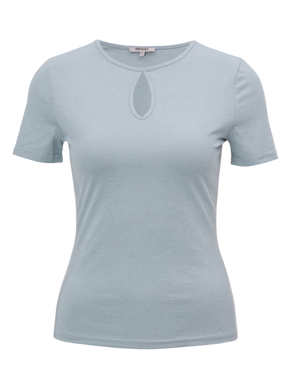 Orsay Svetlomodré dámske tričko s krátkym rukávom ORSAY