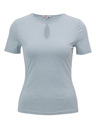 Orsay Svetlomodré dámske tričko s krátkym rukávom ORSAY