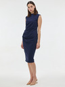 Orsay Tmavomodré dámske midi šaty ORSAY