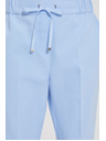 Moodo Nohavice s nohavicami v kant modré Moodo