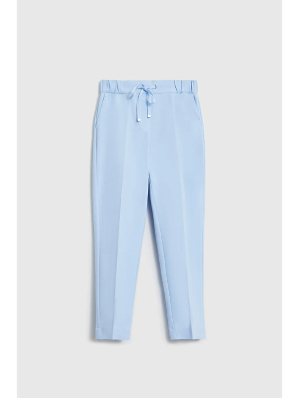 Moodo Nohavice s nohavicami v kant modré Moodo