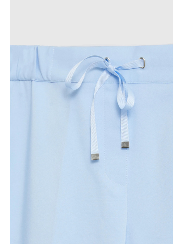 Moodo Nohavice s nohavicami v kant modré Moodo