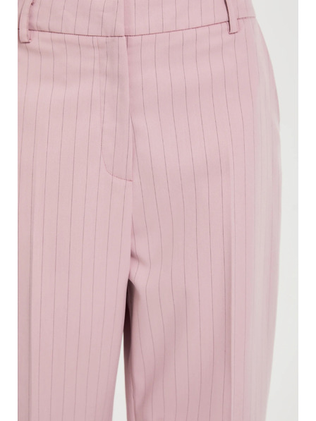 Moodo Nohavice v jemné pruhy ružové Moodo