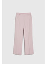 Moodo Nohavice v jemné pruhy ružové Moodo