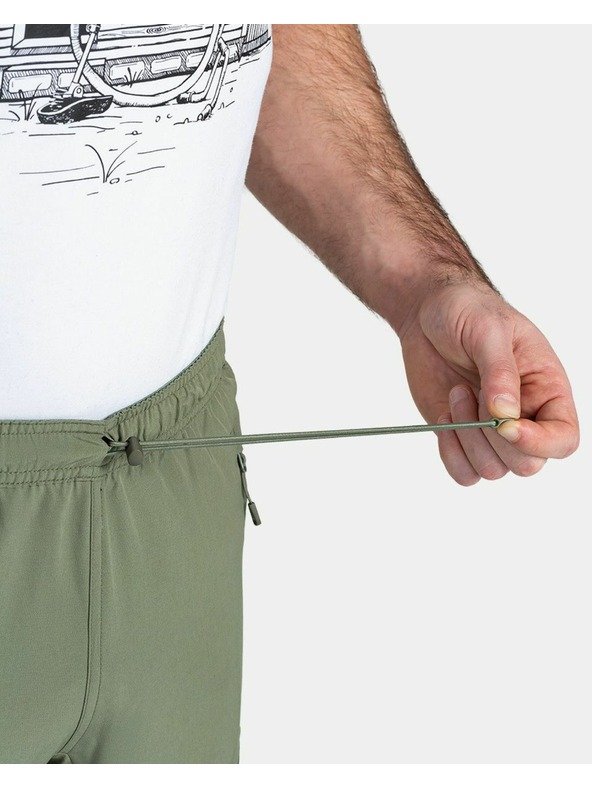 Kilpi Čierne pánske outdoorové nohavice Kilpi Arandi-M