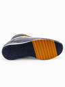 Ombre Clothing Pánske sneakers topánky - námornícka modrá/žltá T358 Ombre Clothing