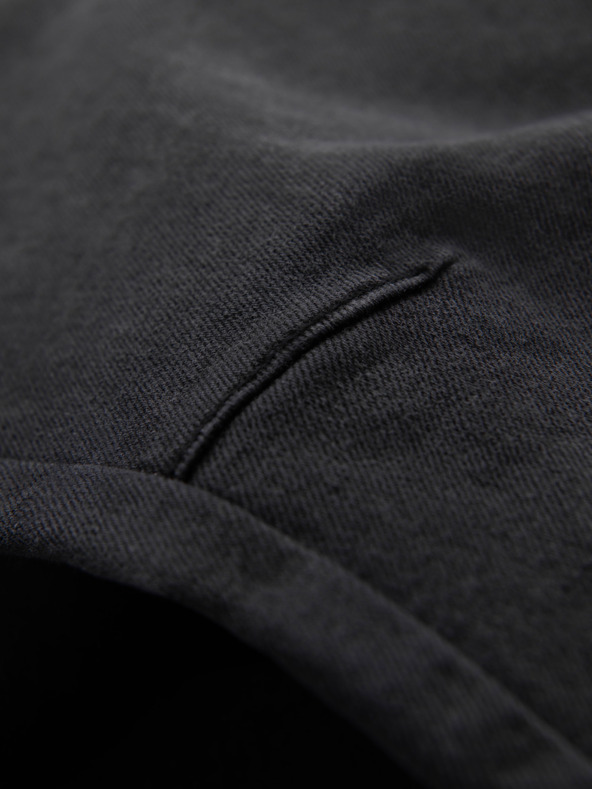 Ombre Clothing Pánske džínsové nohavice JOGGERS s pracím efektom - sivé V3 OM-PADJ-0267 Ombre Clothing