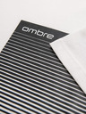 Ombre Clothing Pánske bavlnené tričko s grafickou potlačou - biele V1 OM-TSPT-0246 Ombre Clothing