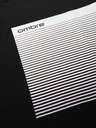Ombre Clothing Pánske bavlnené tričko s grafickou potlačou - čierne V2 OM-TSPT-0246 Ombre Clothing