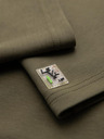 Ombre Clothing Pánske tričko COMFORT FIT s raglánovými rukávmi - olivové V4 OM-TSCT-0240 Ombre Clothing
