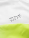 Ombre Clothing Pánska športová bunda s ombre efektom a reflexnými prvkami - biela a limetková V1 C646 Ombre Clothing