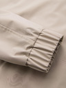 Ombre Clothing Pánska funkčná prechodná bunda s kapucňou - béžová V3 OM-JANP-0225 Ombre Clothing